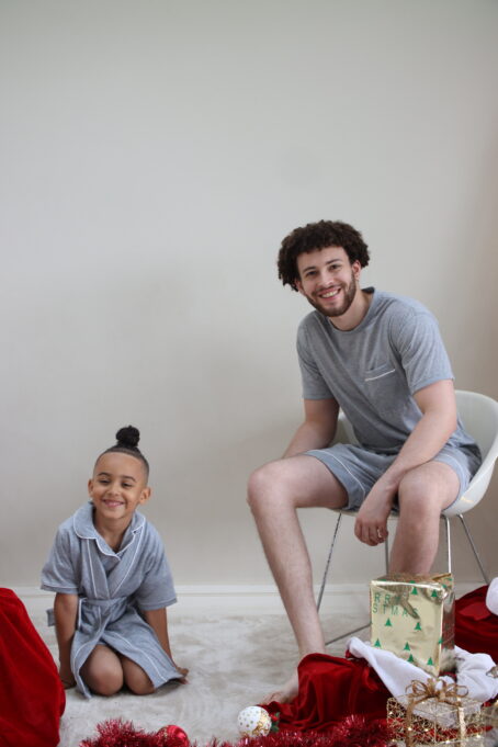 Grey Family PJ set - Image 2