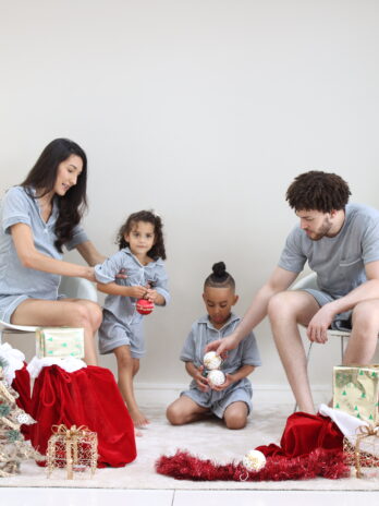 Grey Family PJ set