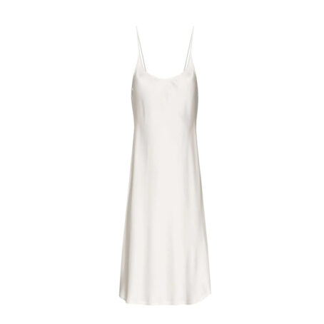 Milk Long Strappy Nightie - Image 2