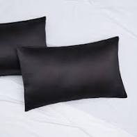 Black Satin Pillow Cases