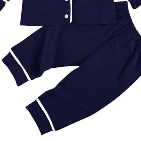 Kids Navy Winter Pj - Image 4