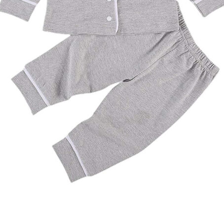 Kids Grey Winter Pj - Image 6