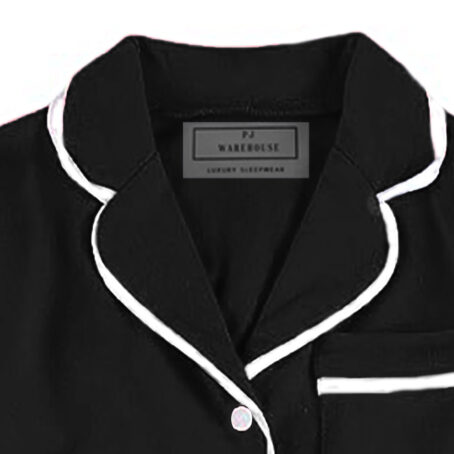 Kids Black Winter Pj - Image 5