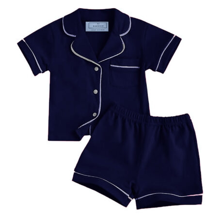 Kids & Babys Navy Summer pj - Image 2