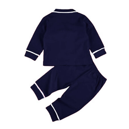 Kids Navy Winter Pj - Image 2