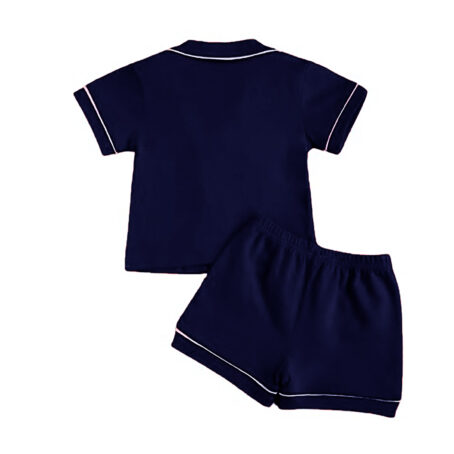 Kids & Babys Navy Summer pj - Image 3