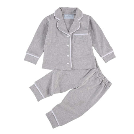 Kids Grey Winter Pj - Image 2