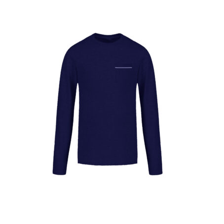 Mens Winter Pj- Navy - Image 4