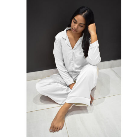 White Winter Pj set