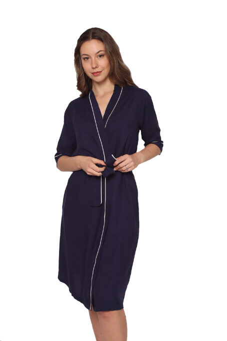 PJ Warehouse Navy Summer Gown - Image 3