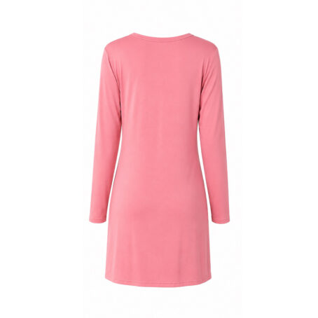 PJ Warehouse Women's Pink Long Sleeve Nightie - Image 6