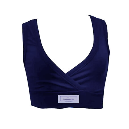 PJ Warehouse Navy Winter Pyjamas & Sleeping Bra Set - Image 4