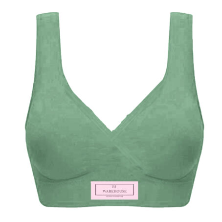 PJ Warehouse Sage Winter Pyjamas & Sleeping Bra Set - Image 5