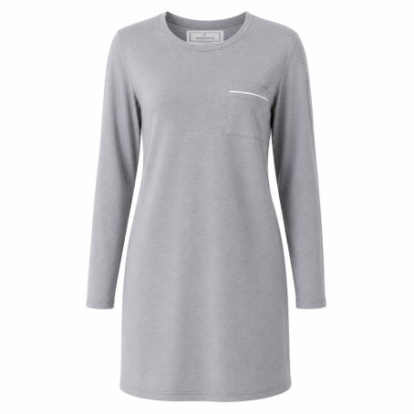 PJ Warehouse Women's Grey Long Sleeve Nightie - Image 5