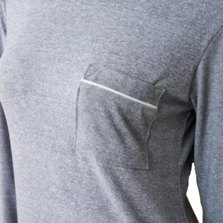PJ Warehouse Women's Grey Long Sleeve Nightie - Image 3